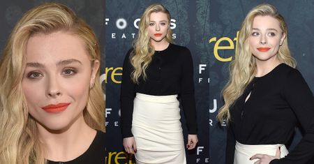 Zgrabna Chloe Grace Moretz pozuje na premierze horroru