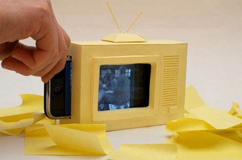 Papierowy iPhone TV [wideo]