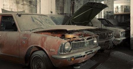Tajemniczy garaż na Cyprze, w którym czas się zatrzymał!