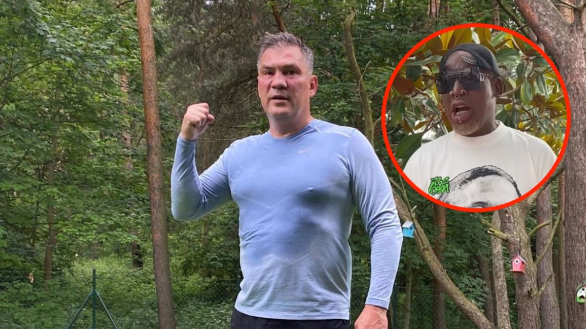 Dariusz Michalczewski imprezował z Dennisem Rodmanem