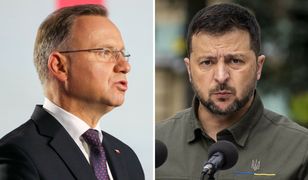 "Złe emocje, złe podpowiedzi". Pytania o rozmowę Duda - Zełenski