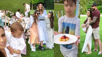 Baby shower Mai Hyży: znane koleżanki, "witanie się" z kwiatami i szereg współprac... (ZDJĘCIA)