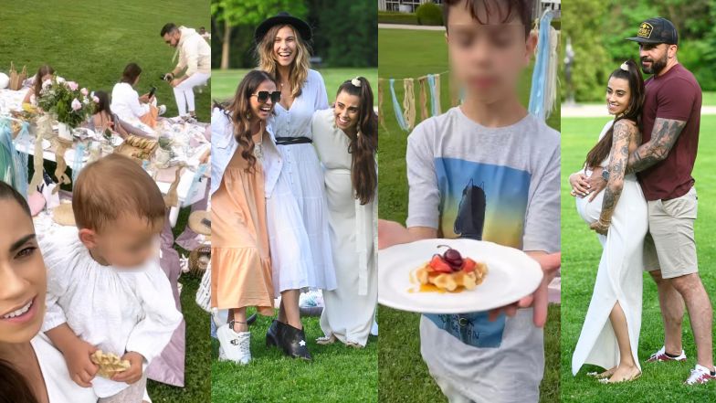 Baby shower Mai Hyży: znane koleżanki, "witanie się" z kwiatami i szereg współprac... (ZDJĘCIA)