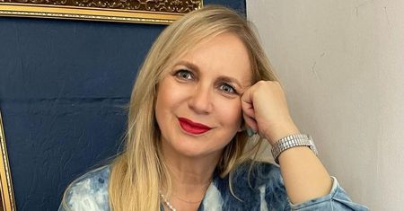"Zgrabniocha" - piszą fani. Marzena Rogalska wskoczyła w kombinezon