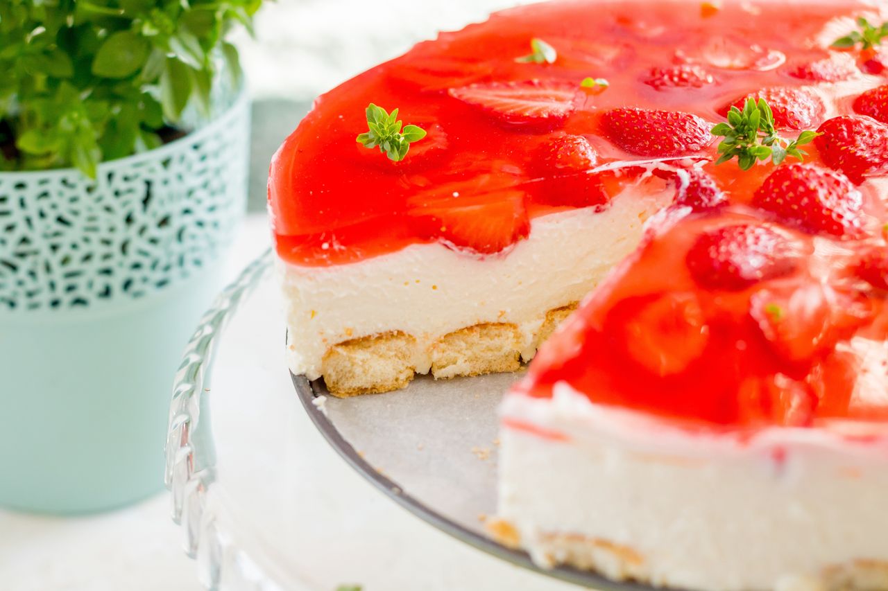 Erdbeertraum: Der perfekte Käsekuchen ohne Backen für den Sommer