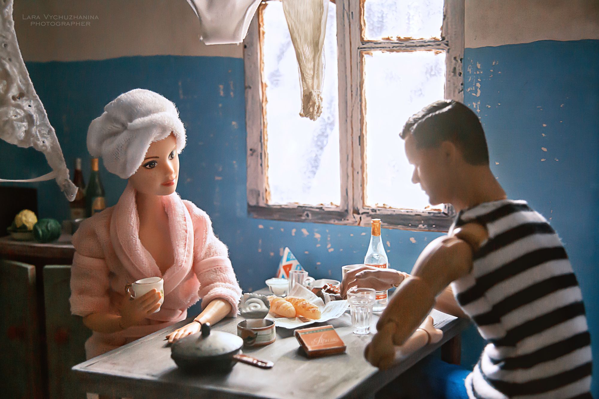 Fotografka opowiada, jak wyglądałoby życie Barbie i Kena w ZSRR 6