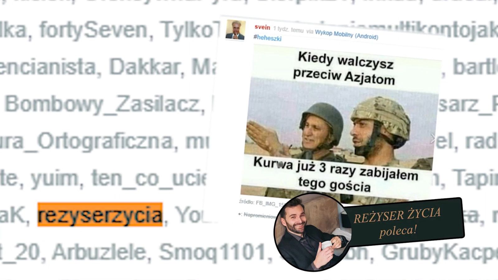 Gargamel rozlicza Reżysera Życia z jego szkodliwej działalności