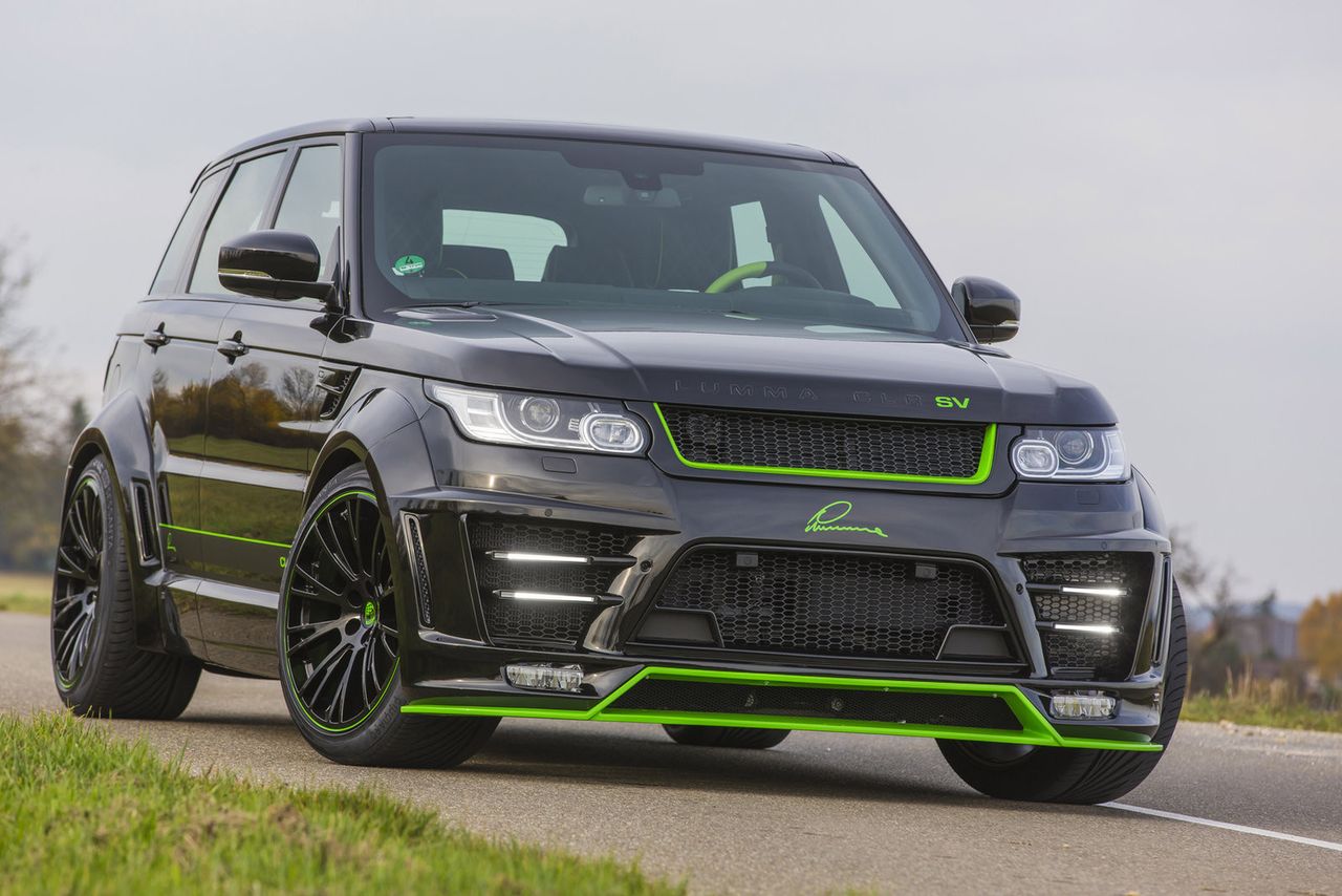 Lumma Range Rover Sport CLR SV - jeszcze więcej mocy w brutalnym SUV-ie