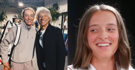 U Igi Świątek znów ŚWIATOWO! Tym razem poznała Jona Bon Jovi. Komu bardziej zazdrościcie? (FOTO)