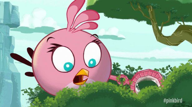 Nowa bohaterka w załodze Wściekłych ptaków - Pink Bird 1