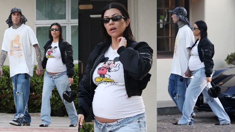 Kourtney Kardashian i Travis Barker maszerują na randkę