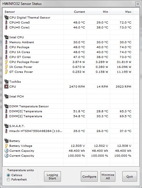 Toshiba Satellite Pro L770 - praktyczna 17 nie tylko dla biznesu [test cz. 2] 14