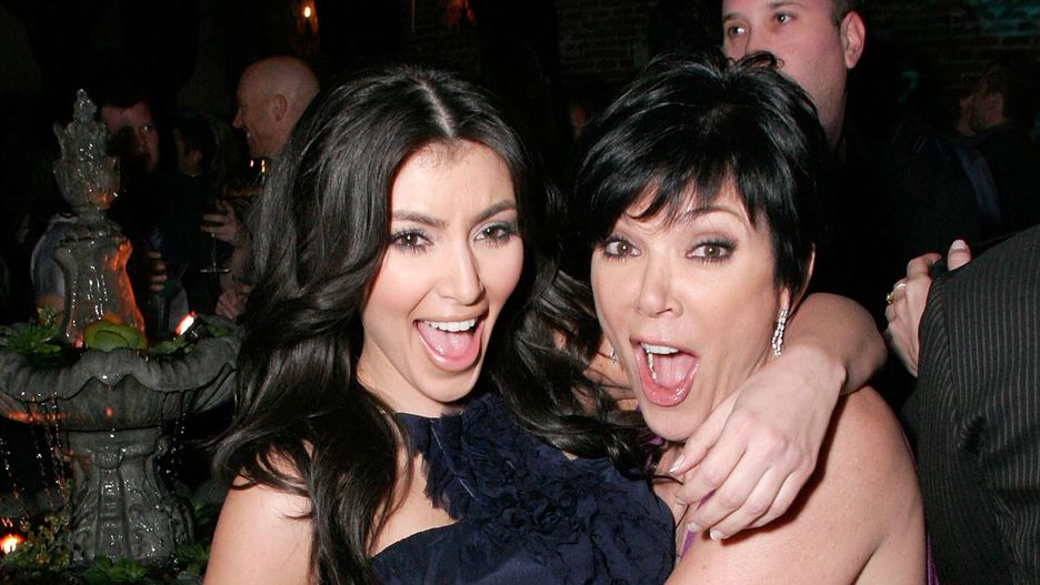 Kim i Kris Kardashian w 2008 r.
