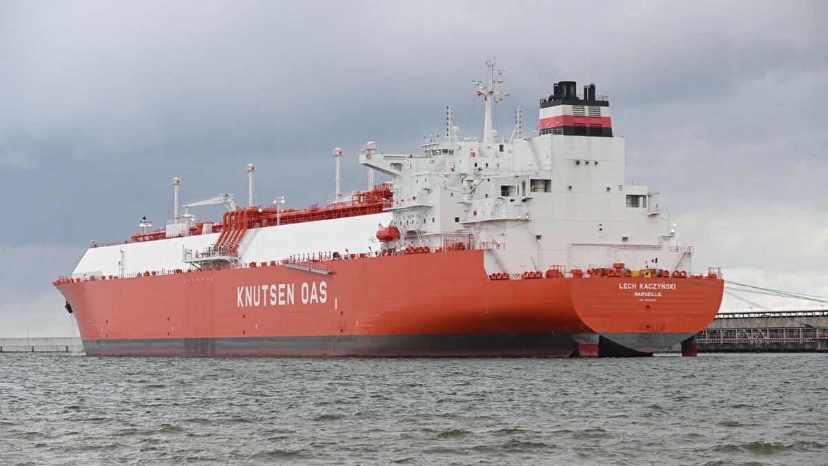 Gazowiec Orlenu, zdj. ilustracyjne