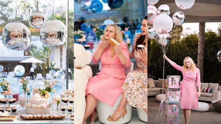 Rebel Wilson chwali się wystawnym baby shower