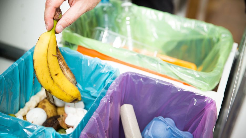 Kosze do segregacji odpadków domowych