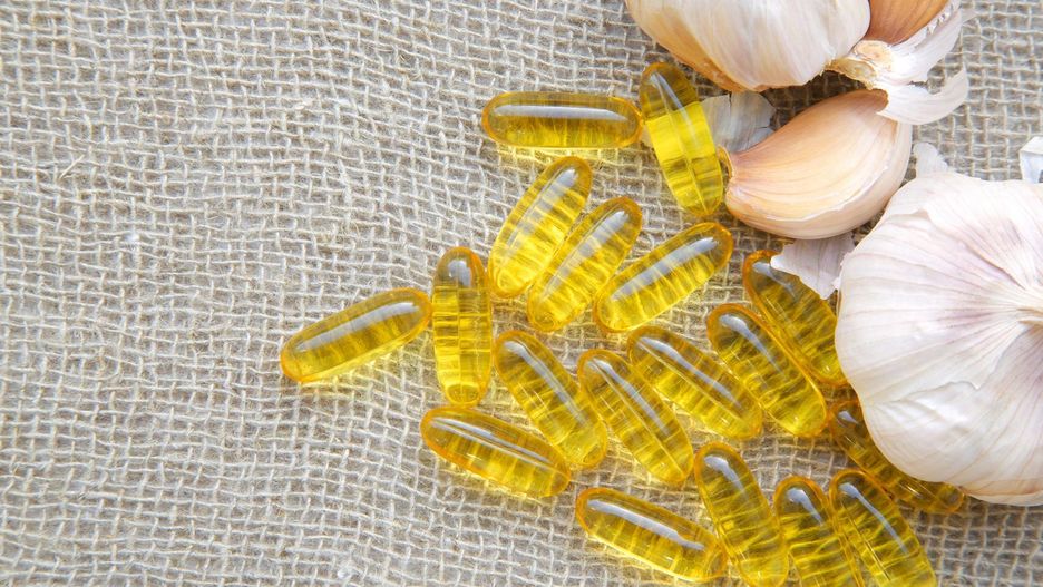 Olejek czosnkowy dostępny jest również w formie tabletek 