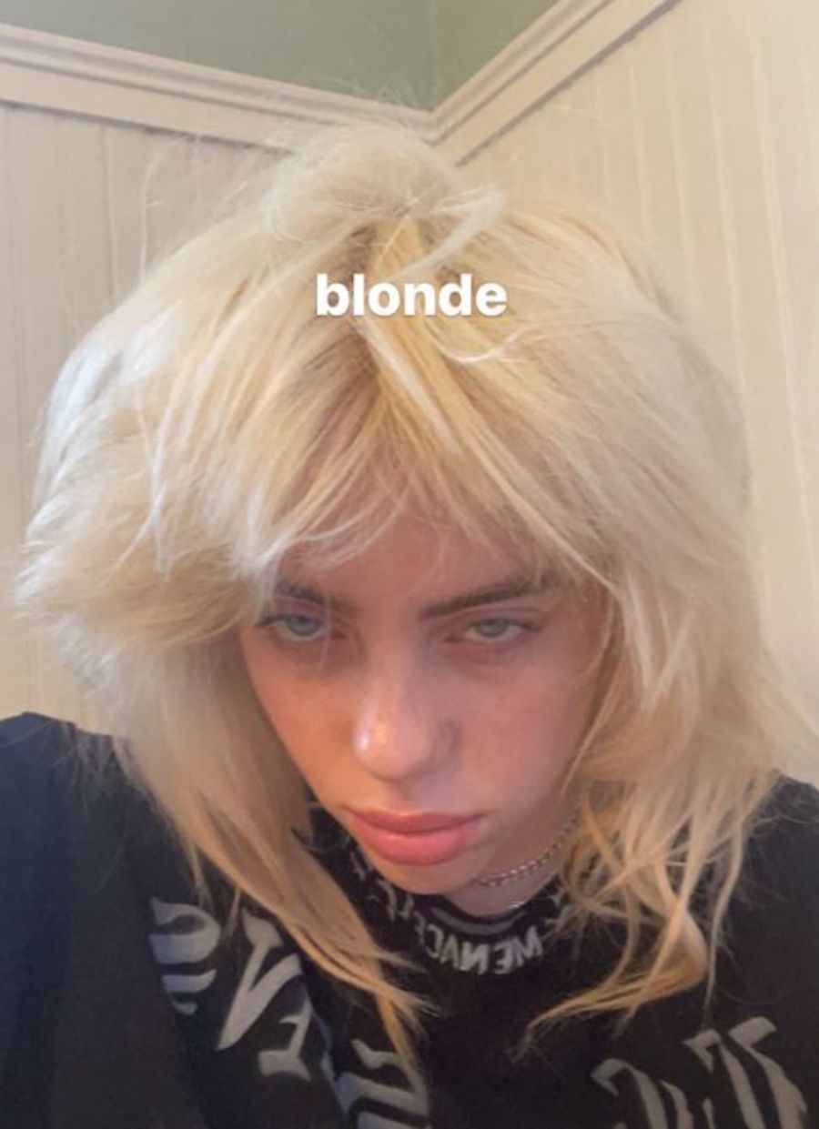 Billie Eilish przefarbowała się na blond