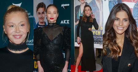 Premiera filmu "Powrót do tamtych dni": "grająca nogą" Marianna Schreiber, uśmiechnięta Katarzyna Warnke, opalona Weronika Rosati... (ZDJĘCIA)