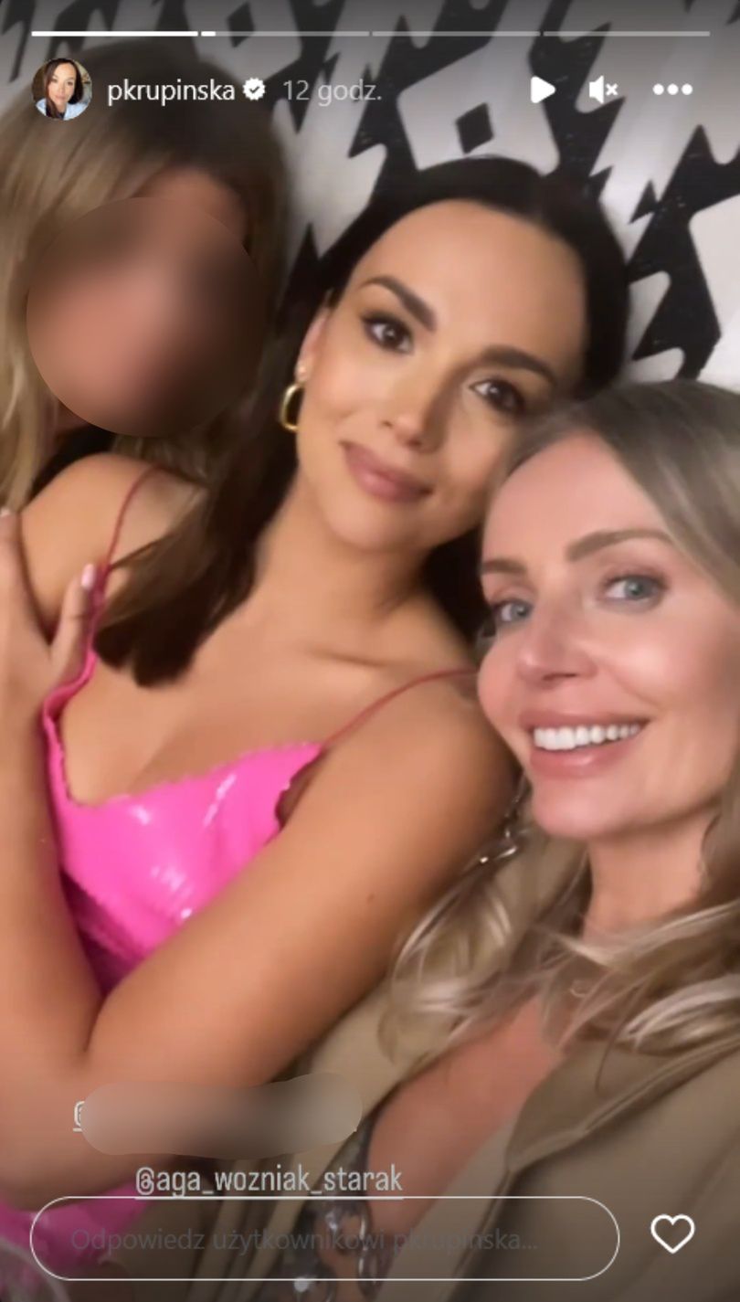 Paulina Krupińska i Agnieszką Woźniak-Starak razem na imprezie. Przyszła też córka najbogatszego Polaka