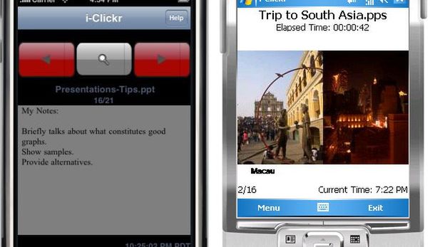 i-Clickr - kontroluj PowerPointa za pomocą telefonu 1