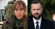Po rozstaniu z mężem wraca do wojska. Podziękowała ministrowi