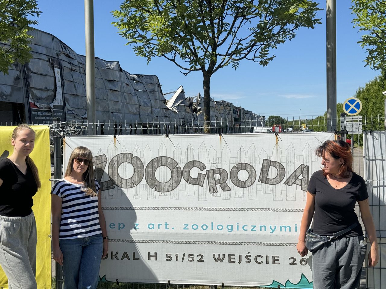 Pożar strawił jej sklep zoologiczny. Ludzie pytają o zwierzęta