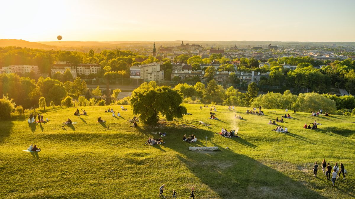 Kraków widziany z Kopca Kraka