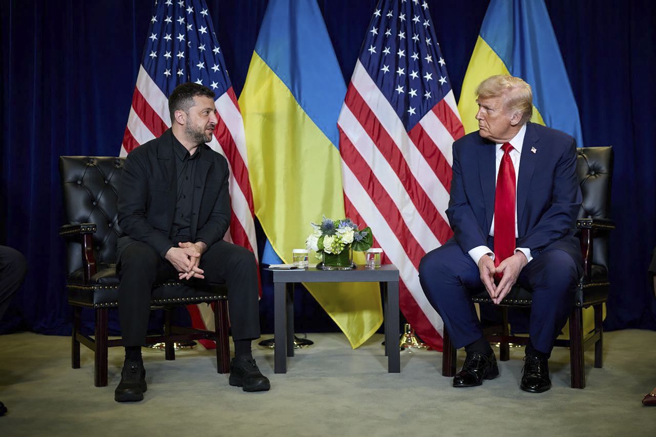 Zełenski o relacjach z Trumpem. "Pokazał, że chce wspierać Ukrainę"