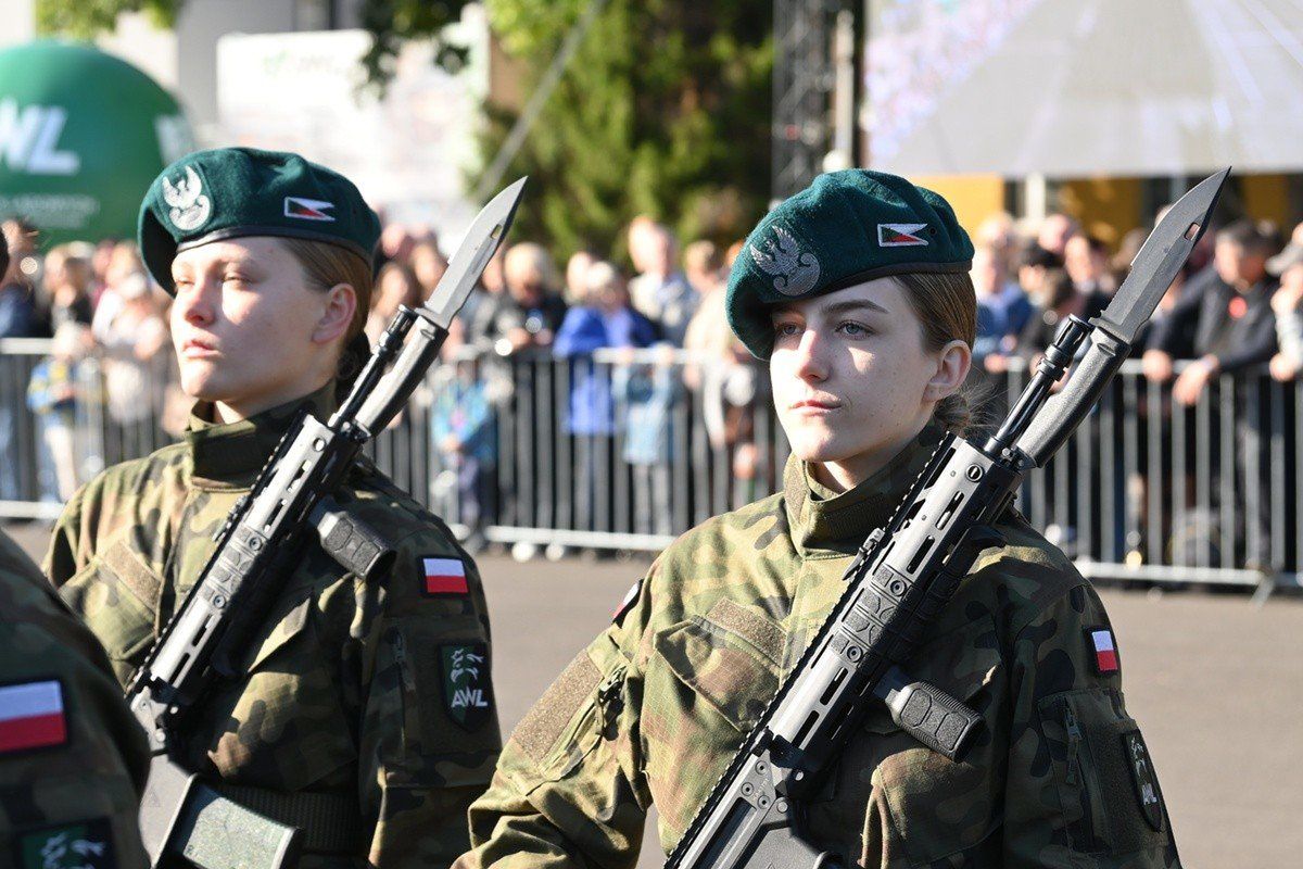 Przysięga wojskowa oficerów AWL
