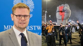 Wiceminister Sprawiedliwości grozi organizatorkom protestów OŚMIOMA LATAMI WIĘZIENIA: "Będą traktowane jak przestępcy"