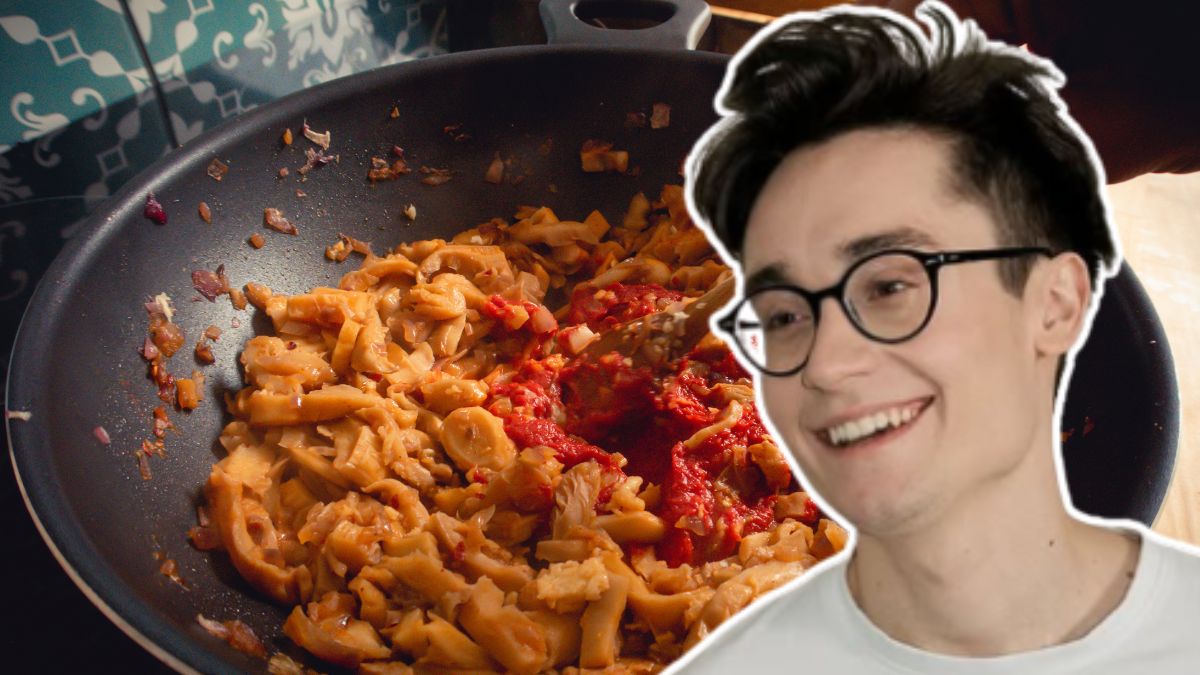 Rozkoszny miesza boczniaki z mięsistymi warzywami