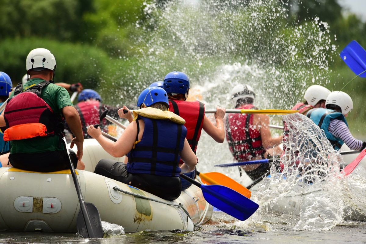 Do raftingu potrzebny jest specjalny sprzęt
