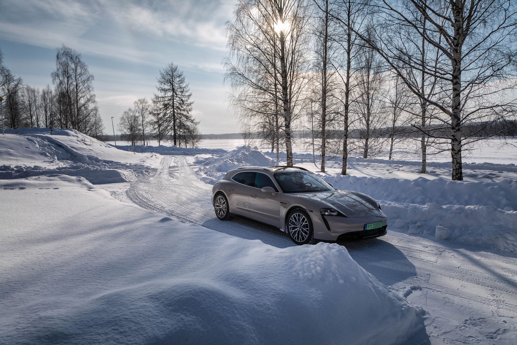 Porsche Taycan 4S Sport Turismo w Finlandii