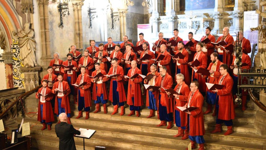 Ukraiński Chór Męski Żurawli (Piotr Florek lca.pl)