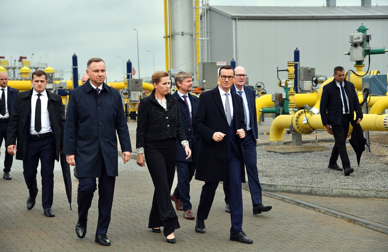 Ceremonia Baltic Pipe była opóźniona. Znamy powód