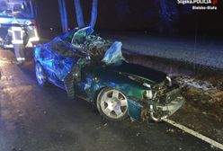 Śląskie. Tragiczny wypadek drogowy w Kozach. Nie żyje kierowca audi