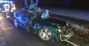 Śląskie. Tragiczny wypadek drogowy w Kozach. Nie żyje kierowca audi