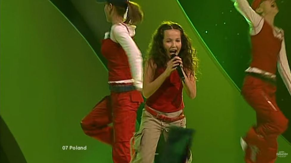 Kasia Żurawik na Eurowizji Junior w 2003 roku