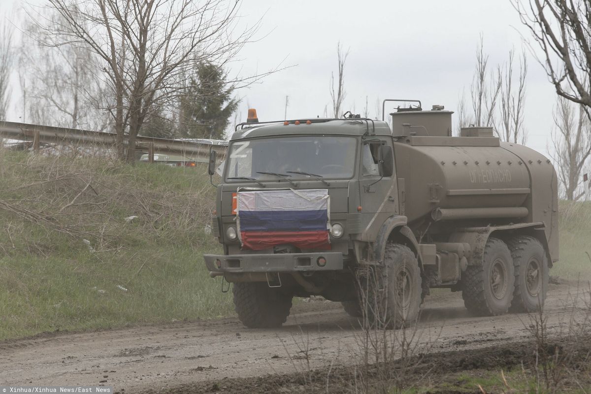 Ukraińcy donoszą. Rosja przemieszcza dwie kolumny sprzętu wojskowego