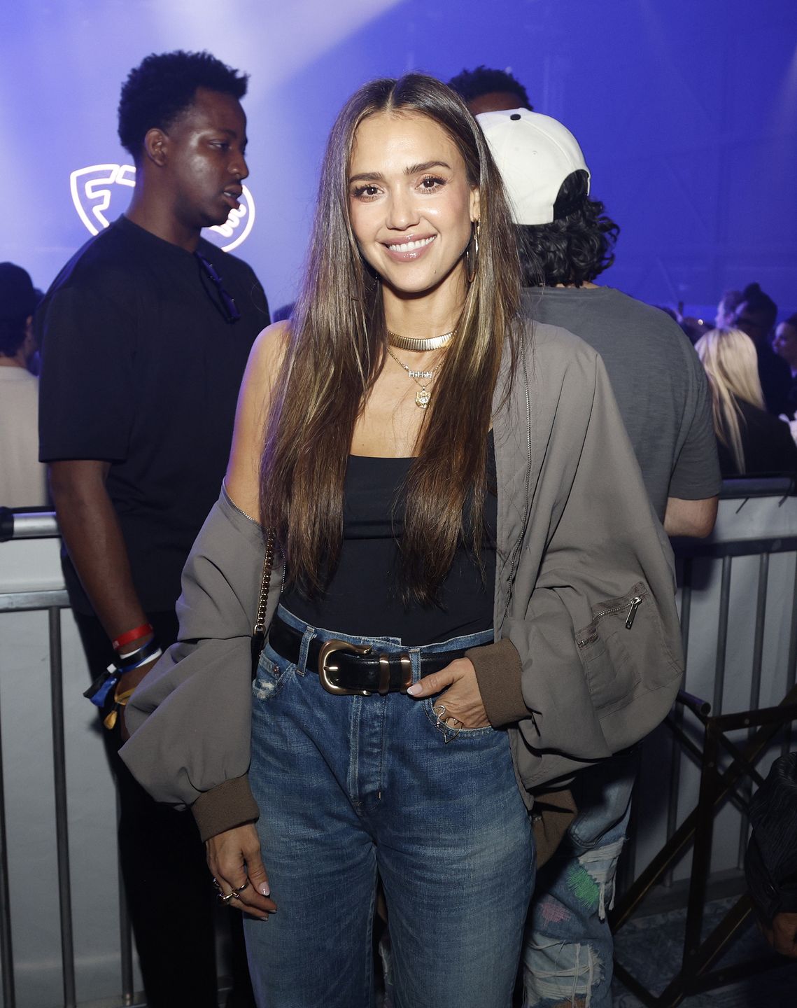 NEW ORLEANS, LOUISIANA - FEBRUARY 07: Jessica Alba attends FanDuel's Super Bowl Party Powered by Spotify on February 07, 2025 in New Orleans, Louisiana. (Photo by Sean Gardner/Getty Images for FanDuel's Super Bowl Party Powered by Spotify!)