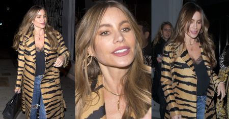 Sofia Vergara czaruje fotografów w stylizacji z pazurem