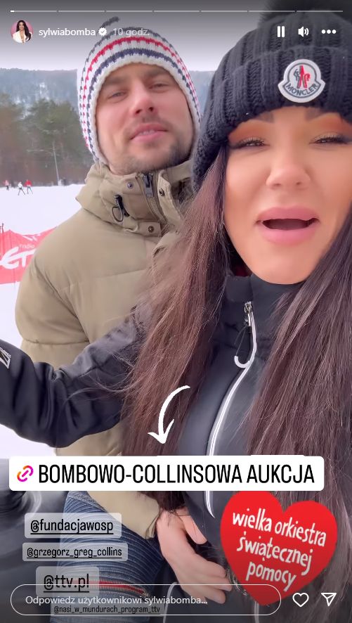 Sylwia Bomba w Bieszczadach