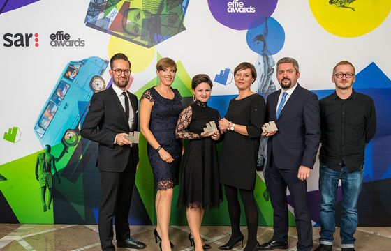 Link4 ze srebrną Effie Awards 2017 za reklamę z Kasią Moś
