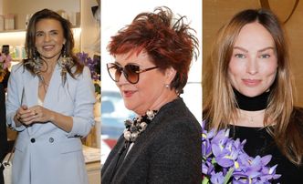 Śmietanka towarzyska promuje się na otwarciu perfumerii: Jolanta Kwaśniewska, Edyta Herbuś, Weronika Książkiewicz... (ZDJĘCIA)