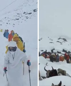 Turyści uwięzieni pod Mount Everestem. Trwa akcja ratunkowa