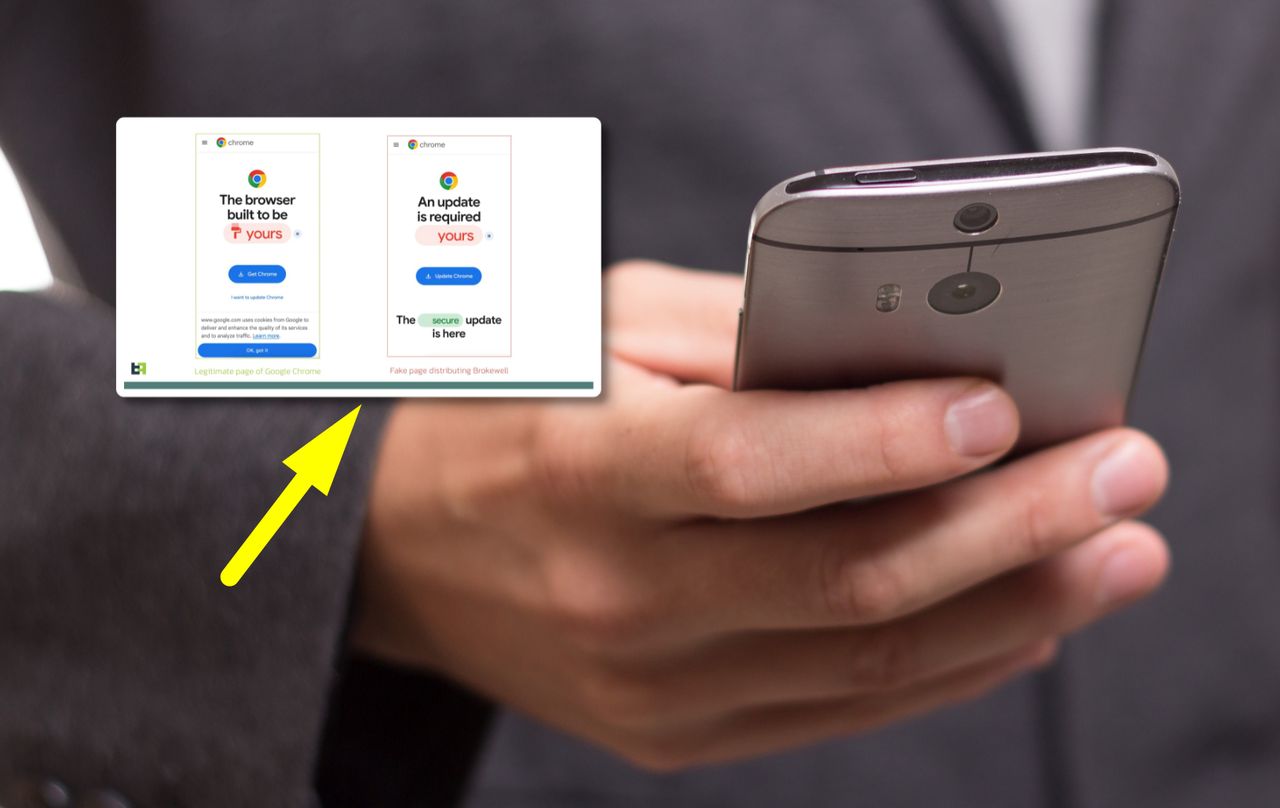 Beware the Brokewell Trojan: Android's New enemy disguised as Chrome Update
