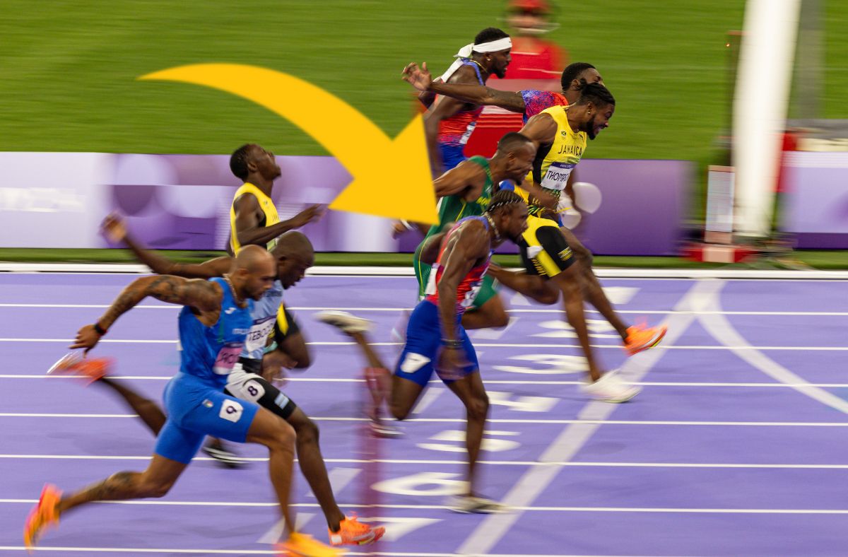 Noah Lyles won the gold medal in the 100 m race.