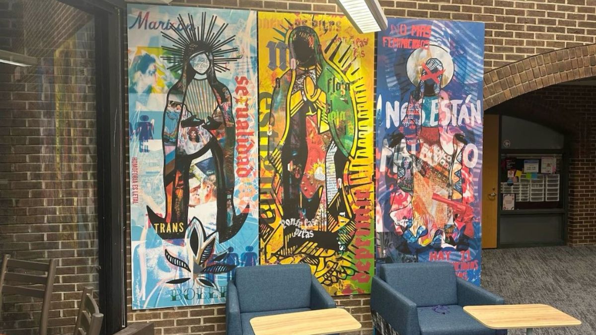 Kontrowersyjna wystawa na uniwersytecie. W centrum Matka Boska