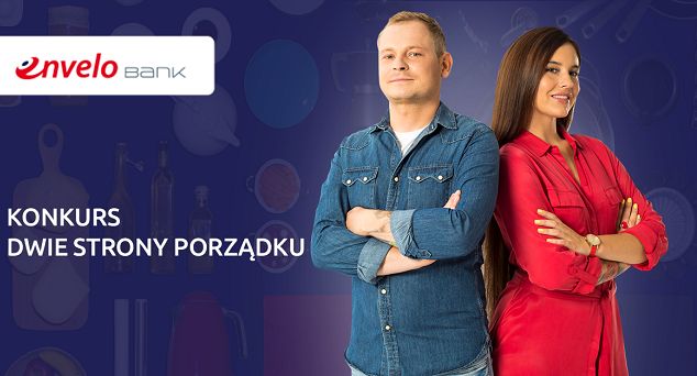 Aleksandra Żuraw i Piotr Ogiński w konkursie EnveloBanku "Dwie strony porządku"